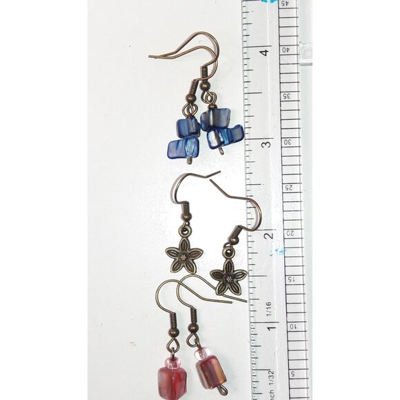 NEW Earrings Petite earrings Mother of pearl shell dangle earrings bro 200#fs-gs - Picture 4 of 5